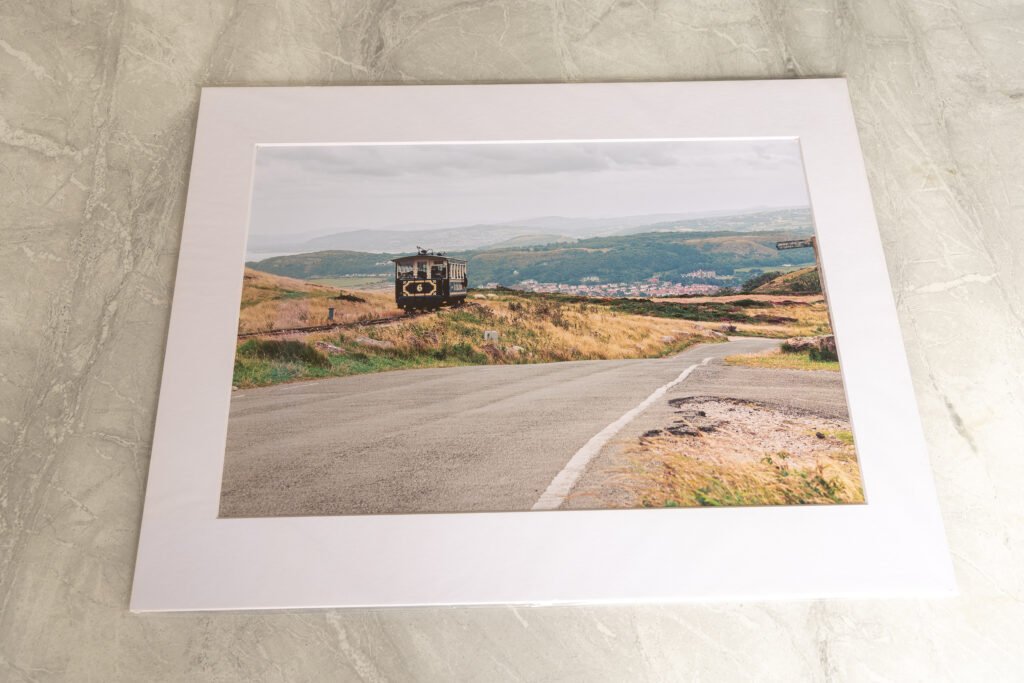 Great Orme Tramway Llandudno | A3 Mounted Print | Studio Edition