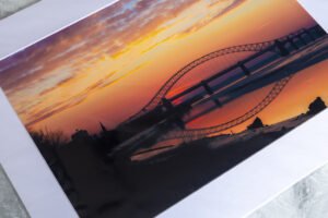 Silver Jubilee Bridge Runcorn | A3 Mounted Print | Studio Edition image 7