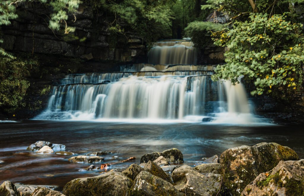 Cotter Force Yorkshire Dales waterfall fine art wall art