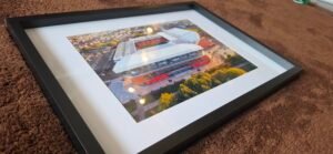 Anfield From Above | A4 Framed Print | Studio Edition image 8