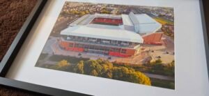 Anfield From Above | A4 Framed Print | Studio Edition image 12