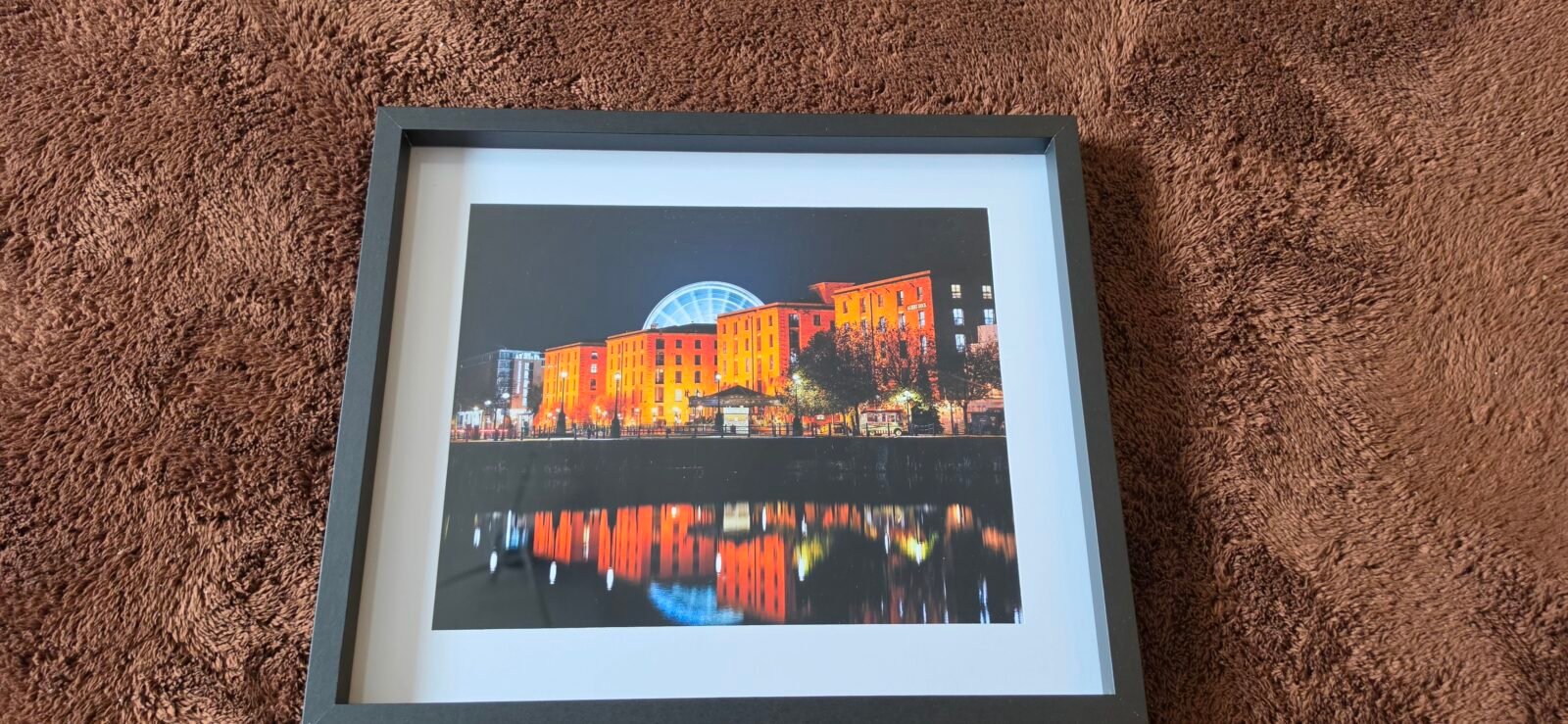 Albert Dock Reflections, Liverpool | 10 × 8 Framed | Studio Edition