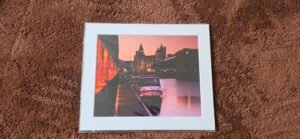 Liverpool Waterfront at Dusk | A4 Mounted Print | Studio Edition image 1