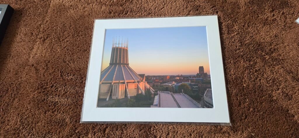 Liverpool Metropolitan Cathedral at Sunset | A4 Mounted Print | Studio Edition