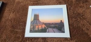 Liverpool Metropolitan Cathedral at Sunset | A4 Mounted Print | Studio Edition image 1