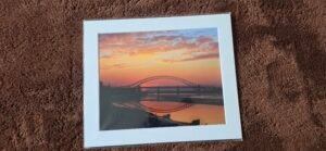 Silver Jubilee Bridge Sunset | A4 Mounted Print | Studio Edition image 2