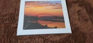 Silver Jubilee Bridge Sunset | A4 Mounted Print | Studio Edition image 3