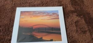 Silver Jubilee Bridge Sunset | A4 Mounted Print | Studio Edition image 5