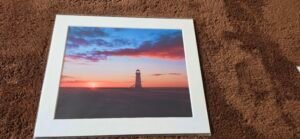 Talacre Lighthouse Sunset | A4 Mounted Print | Studio Edition image 6