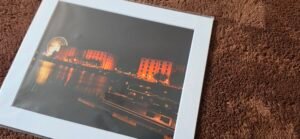 Royal Albert Dock at Night | A4 Mounted Print | Studio Edition image 4