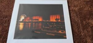 Royal Albert Dock at Night | A4 Mounted Print | Studio Edition image 5
