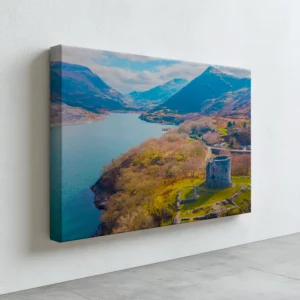 Dolbadarn Castle & Llyn Peris, Llanberis | Snowdonia | Landscape Wall Art Print image 9