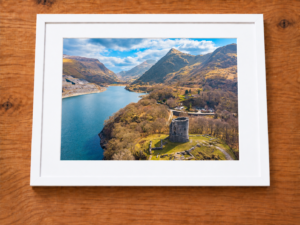 Dolbadarn Castle & Llyn Peris, Llanberis | Snowdonia | Landscape Wall Art Print image 4