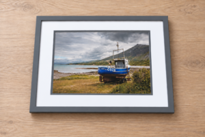Caernarfon Fishing Boat | North Wales | Coastal Landscape Wall Art Print image 2