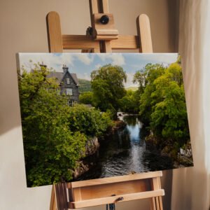 Afon Llugwy at Betws-y-Coed | Eryri, North Wales | Landscape Wall Art Print image 4