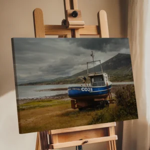 Caernarfon Fishing Boat | North Wales | Coastal Landscape Wall Art Print image 3