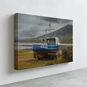 Caernarfon Fishing Boat | North Wales | Coastal Landscape Wall Art Print image 4